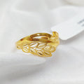 21K Spike Ring Made of 21K Yellow Gold by Saeed Jewelry-25680