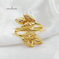 21K Spike Ring Made of 21K Yellow Gold by Saeed Jewelry-27092