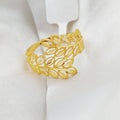 Spike Ring Made Of 21K Yellow Gold by Saeed Jewelry-28165