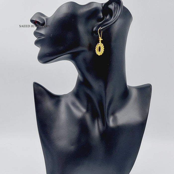 21K Spike Ring Made of 21K Yellow Gold by Saeed Jewelry-25158