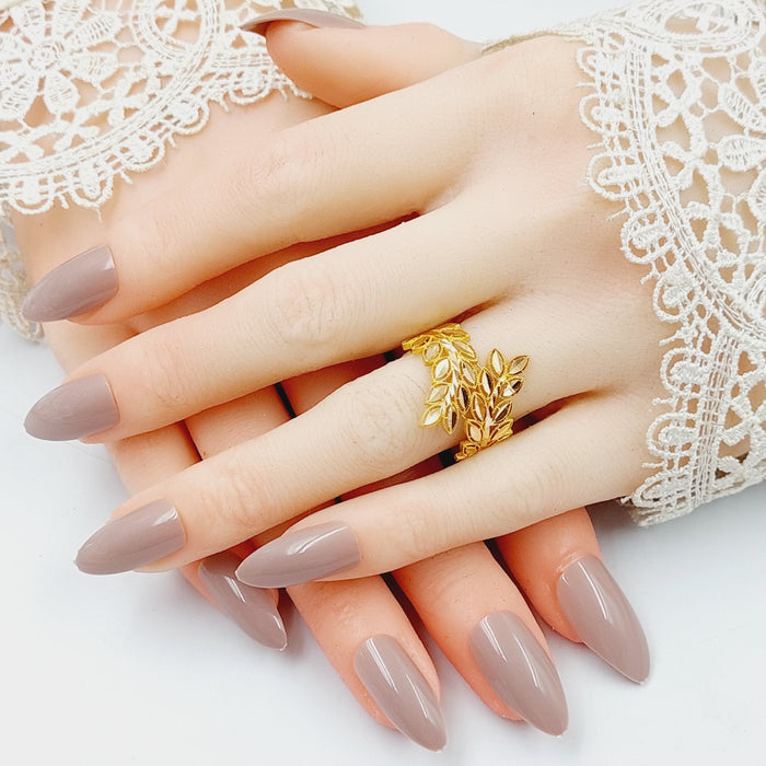 Spike Ring  Made Of 21K Yellow Gold by Saeed Jewelry-28936