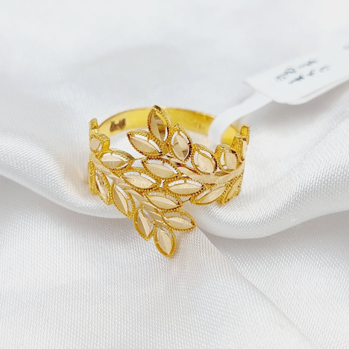 Spike Ring  Made Of 21K Yellow Gold by Saeed Jewelry-28937