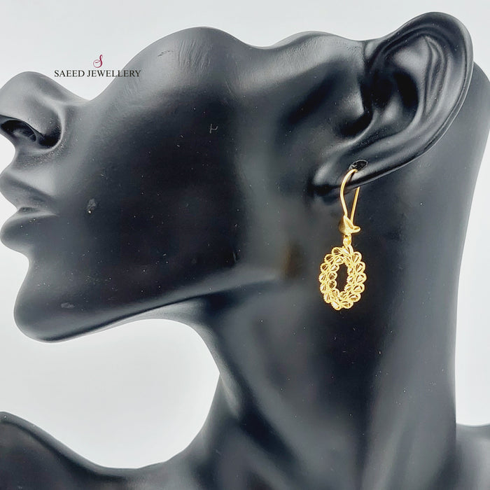 21K Spike Ring Made of 21K Yellow Gold by Saeed Jewelry-25158