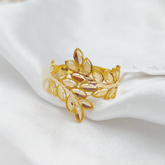 Spike Ring  Made Of 21K Yellow Gold by Saeed Jewelry-28937