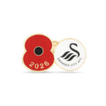 Swansea City Poppy Football Pin 2026