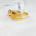 Taft Ring Made Of 21K Yellow Gold by Saeed Jewelry-28438