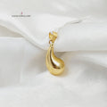 18K تعليقة دمعة-مجوهرات الشيخ سعيد-Saeed Jewelry