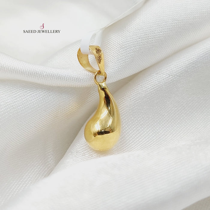 18K تعليقة دمعة-مجوهرات الشيخ سعيد-Saeed Jewelry