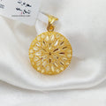 Tears Pendant Made Of 21K Yellow Gold by Saeed Jewelry-27718