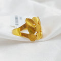 Tears Ring Made Of 21K Yellow Gold by Saeed Jewelry-27600