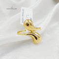 18K خاتم دمعة-مجوهرات الشيخ سعيد-Saeed Jewelry