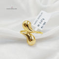18K خاتم دمعة-مجوهرات الشيخ سعيد-Saeed Jewelry