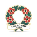 The Somme 1916 Poppy Wreath Badge