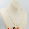 Thin Link Cable Chain Made Of 21K Yellow Gold by Saeed Jewelry-28138