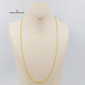 Thin Rope Chain Made Of 21K Yellow Gold by Saeed Jewelry-27812
