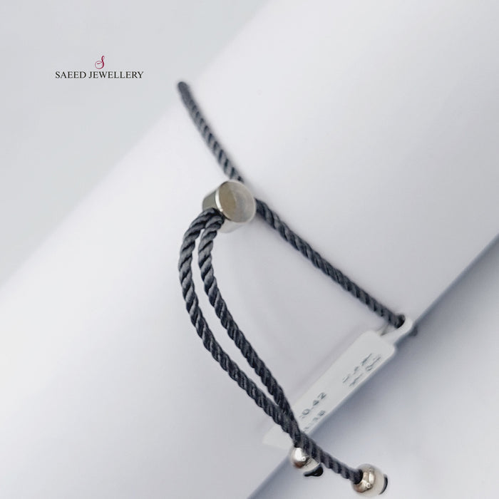 21K Thread Bracelet Made of 21K Yellow Gold by Saeed Jewelry-25099