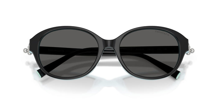 Tiffany TF4263D #colour_black on tiffany blue/dark grey