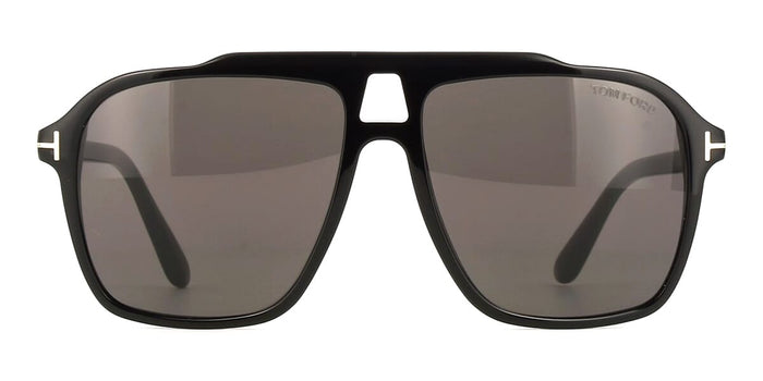 Tom Ford Autari TF1209 #colour_shiny black/grey with light mirror