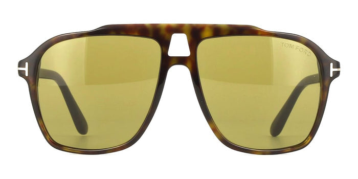 Tom Ford Autari TF1209 #colour_shiny dark havana/green
