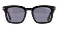 Tom Ford Dax TF751-N #colour_shiny black/grey with light mirror