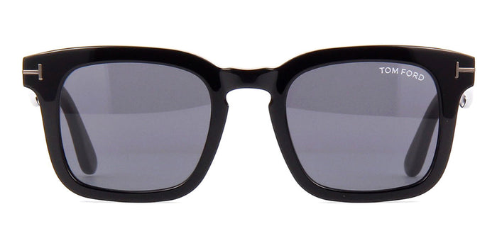 Tom Ford Dax TF751-N #colour_shiny black/grey with light mirror