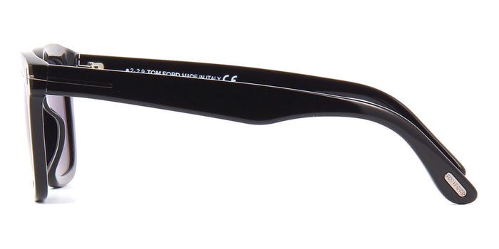Tom Ford Dax TF751-N #colour_shiny black/grey with light mirror