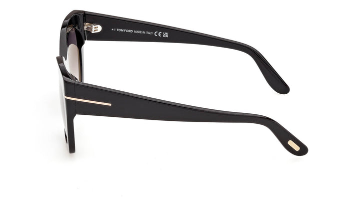 Tom Ford Joni-02 TF1422#colour_shiny-black-smoke-gradient