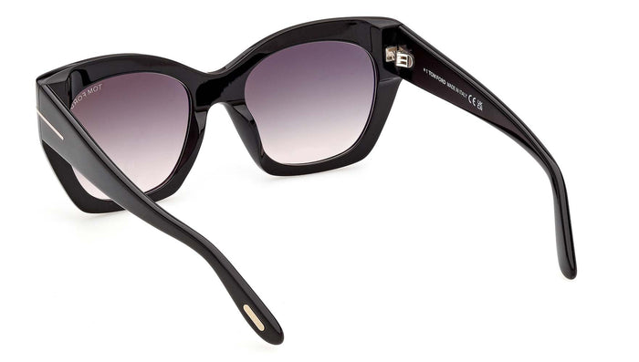 Tom Ford Joni-02 TF1422#colour_shiny-black-smoke-gradient