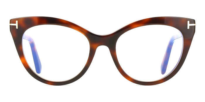 Tom Ford TF6091-B Blue Light#colour_shiny-spotted-blonde-havana