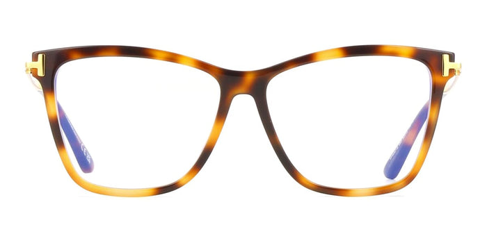 Tom Ford TF6097-B Blue Light#colour_shiny-dark-spotted-havana