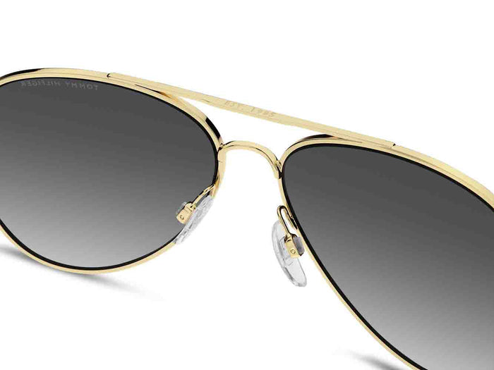 Tommy Hilfiger TH2336/S #colour_gold-dark-grey-gradient