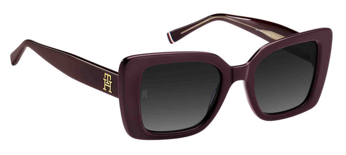 Tommy Hilfiger TH2341/S #colour_burgundy-dark-grey-gradient
