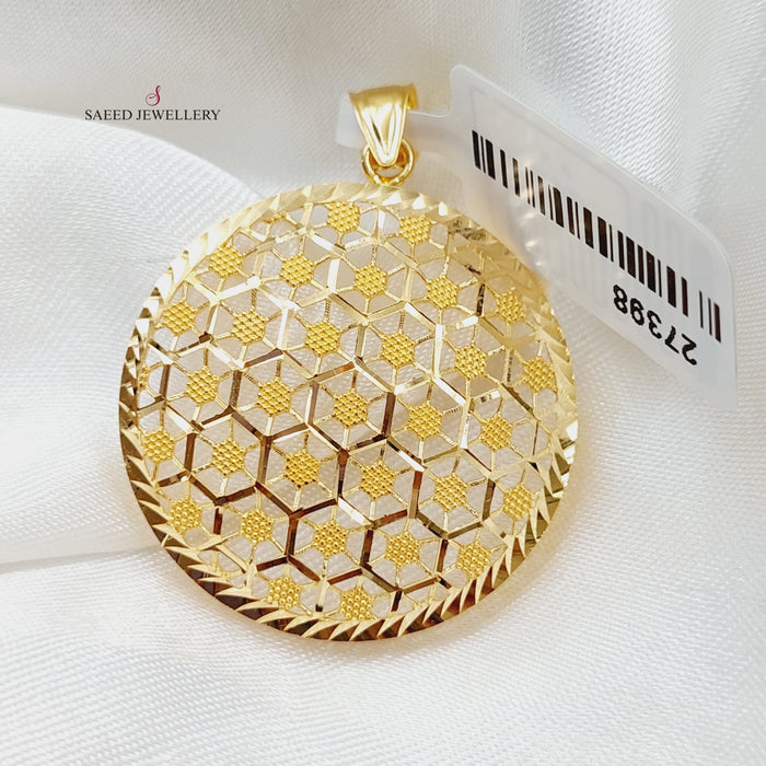 Turkish Pendant Made Of  21K Yellow Gold by Saeed Jewelry-27398