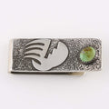 Turquoise Bear Money Clip