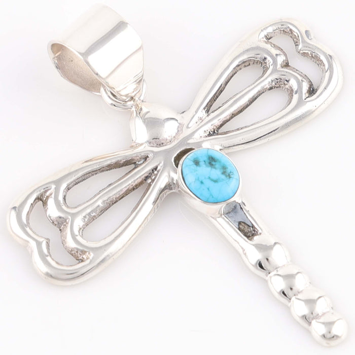 Turquoise Dragonfly Pendant