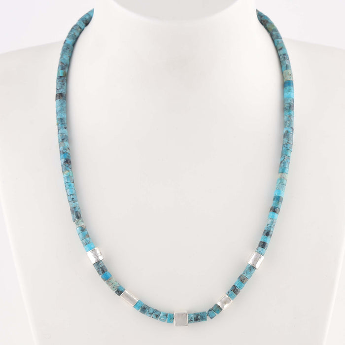 Turquoise Heishi Necklace
