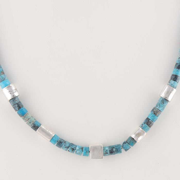 Turquoise Heishi Necklace