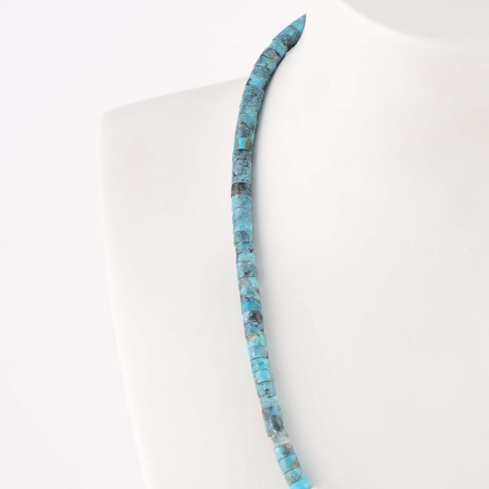 Turquoise Heishi Necklace
