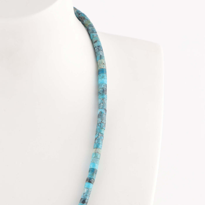 Turquoise Heishi Necklace