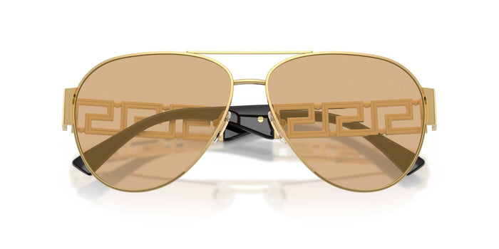 Versace VE2289 Gold/Light Yellow Silver Mirror #colour_gold-light-yellow-silver-mirror
