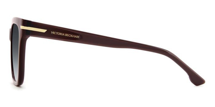 Victoria Beckham VB1003/S #colour_burgundy/grey gradient