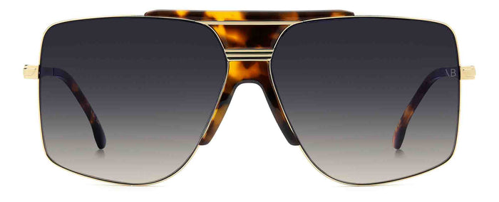 Victoria Beckham VB7006/S #colour_havana-gold-dark-blue-gradient