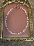 Vintage Aurora Borealis Crystal Necklace Made in Austria Iridescent Graduated AB Beads 1950s 1960s