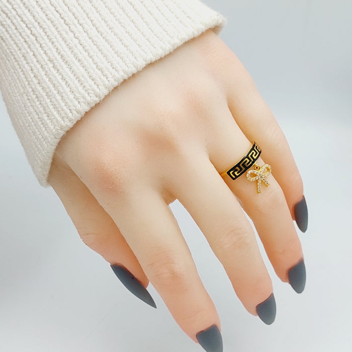 21K Virna Ring Biona Made of 21K Yellow Gold by Saeed Jewelry-26888