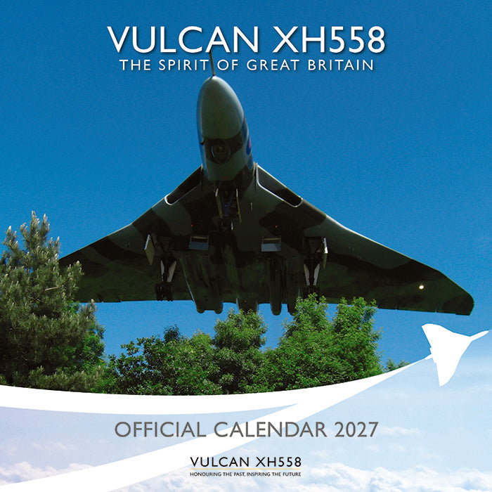 Vulcan XH558 Calendar 2027