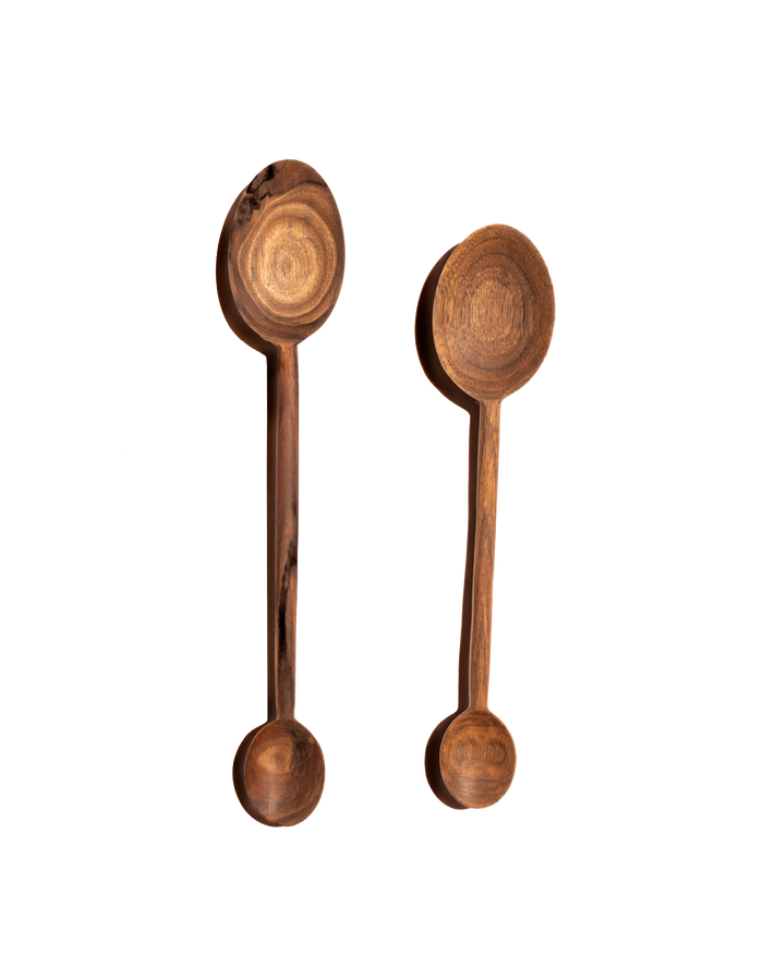 Walnut Double Spoon