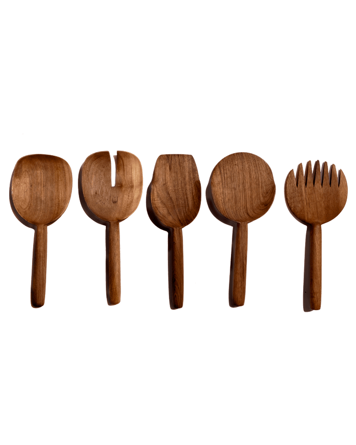 Walnut Spoon Set of 5