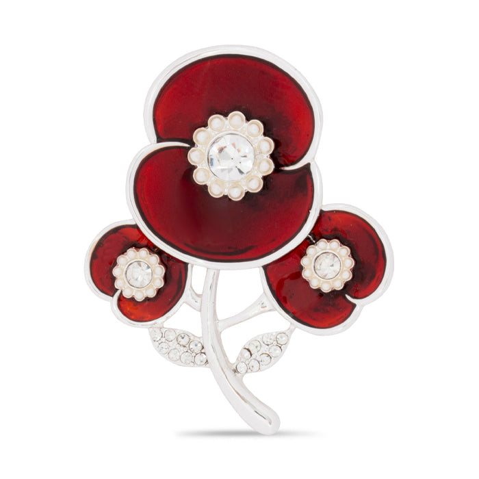 We'll Meet Again Poppy Brooch