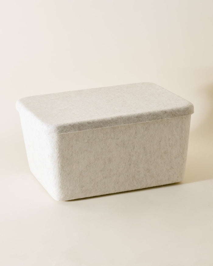 Wide Tray – Sculpted Lid & Desk Organizer Tray