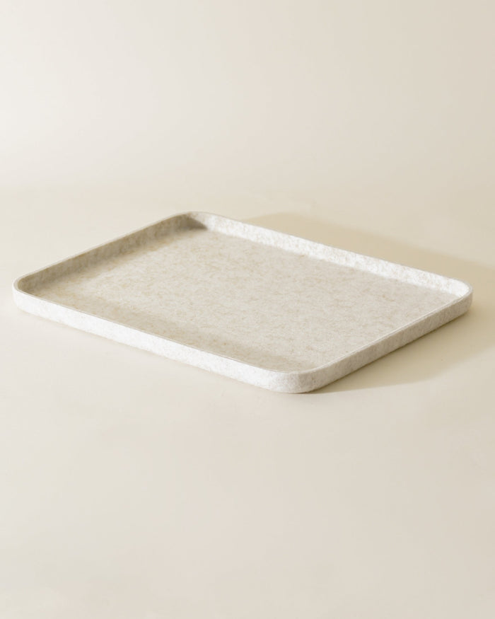 Wide Tray – Sculpted Lid & Desk Organizer Tray